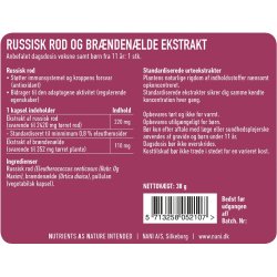 Nani - Russian Root Vegetable 90 Capsules