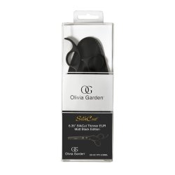 Olivia Garden - Frisrsaks - 6.35 SilkCut Thinner EUR Mat Black Edition