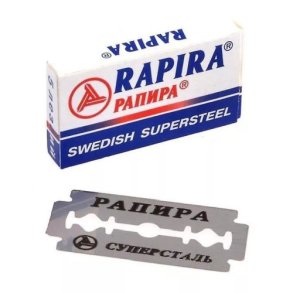 RESTPARTI - RAPIRA - Barberblade 5 Stk. - Swedish Supersteel