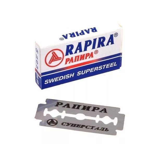 RESTPARTI - RAPIRA - Barberblade 5 Stk. - Swedish Supersteel