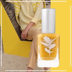 PRITI NYC - N�461 Mustard Cushion - Spring | Summer Collection 2026