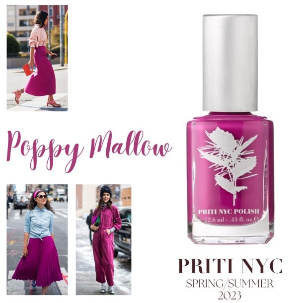 PRITI NYC - NO.261 - Poppy Mallow Spring/Summer Collection 2023