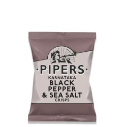 DATOVARER BEDST F�R 19.05.2026 - PIPERS - chips - Black Pepper &amp; Sea salt 