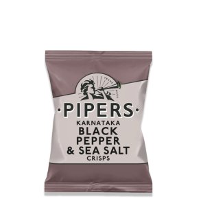 DATOVARER BEDST F�R 19.05.2026 - PIPERS - chips - Black Pepper & Sea salt 