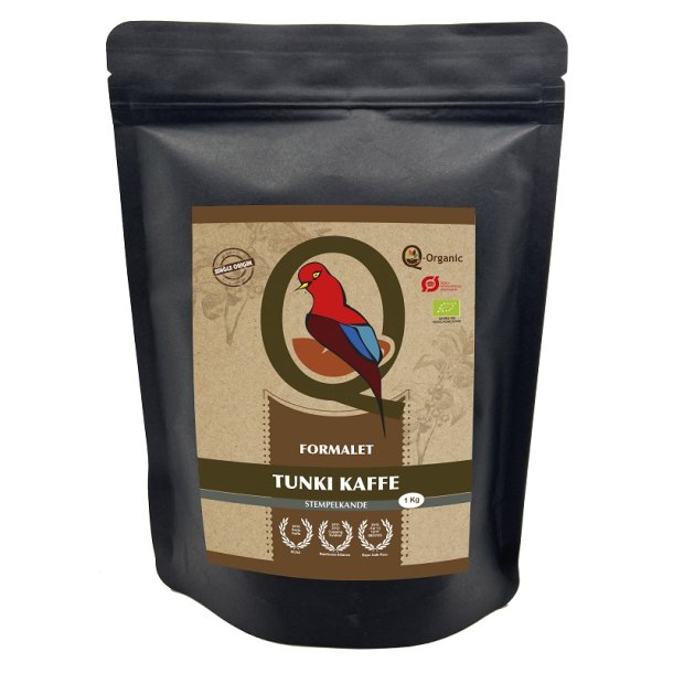 Q-Organic - kologisk Formalet Kaffe til Stempelkande 250g