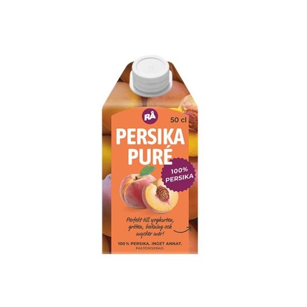 Rř - 100% pure fruit puree - peach 