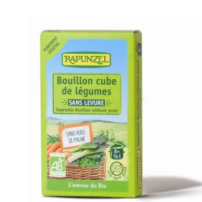RAPUNZEL - Organic vegetable bouillon cubes without yeast