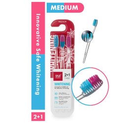 SPLAT - 3-pack Whitening Toothbrush - Medium