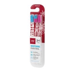 SPLAT - 3-pack Whitening Toothbrush - Medium