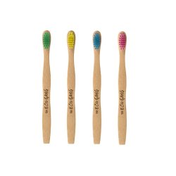 THE ECO GANG - Bamboo Toothbrushes Kids - Ultra Soft 
