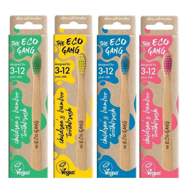 THE ECO GANG - Bambus Tandbrster Brn - Ultra Soft