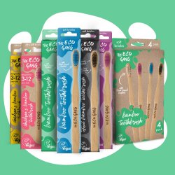 THE ECO GANG - Bamboo Toothbrushes - Soft