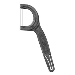 THE ECO GANG - Dental floss picks double with Charcoal