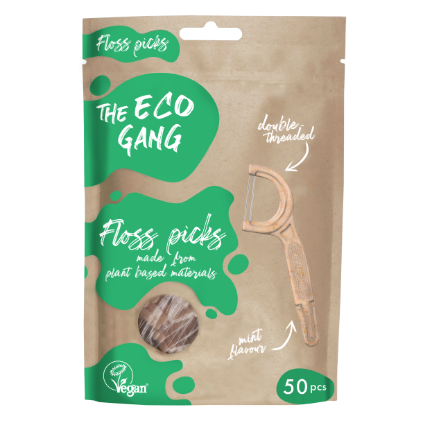 THE ECO GANG - Tandtrdsbjler dobbeltstrenget med mint