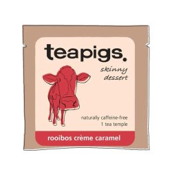 teapigs - rooibos creme caramel tea - skinny dessert