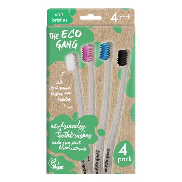 THE ECO GANG - Tandbrster Sensitive - 4-pak