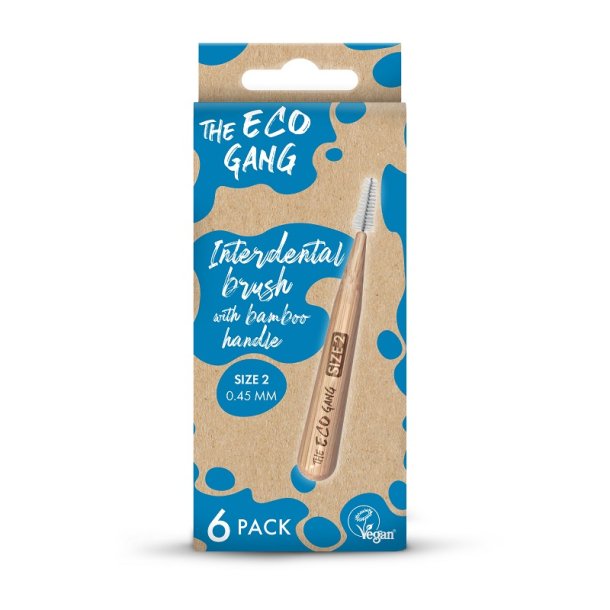 THE ECO GANG - Bambus Interdental Mellemrumsbrste 0,45mm