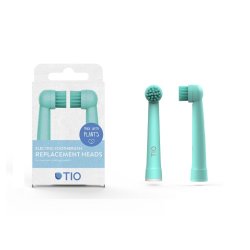 TIO - TIOMATIK tandbrstehoveder i medium - Gr &amp; Grn