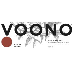 VOONO - Henna color - Medium Brown