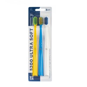 WOOM - 5200 Ultra Soft Tandborstar - 3-pack
