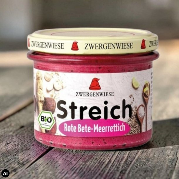 ZWERGENWIESE� - Streich organic Spreads - Beetroot &amp; horseradish