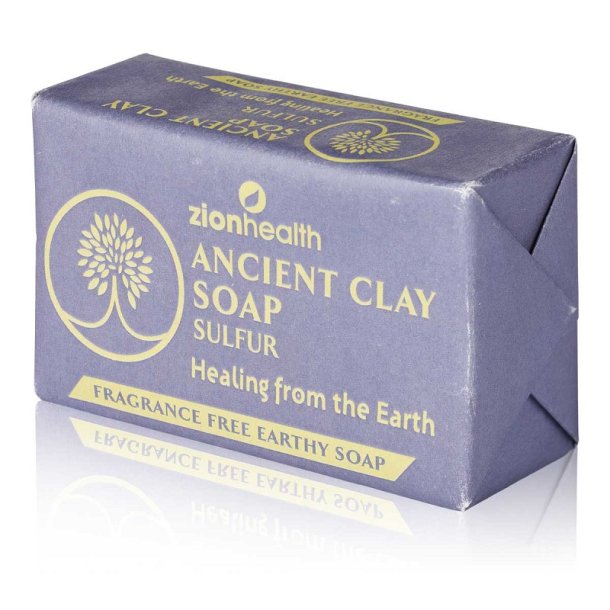 Zionhealth - Acient Clay &amp; Sulfur Soap