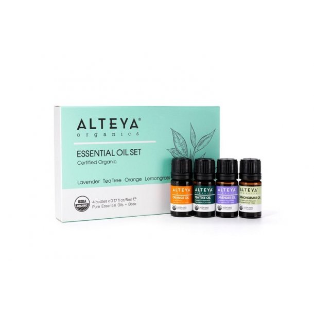 Alteya Organics - kologisk Essentiel olier Pure Gratitude Gaveske