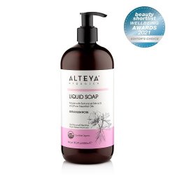 Alteya Organics - Organic Liquid Soap - Geranium &amp; Rose 500ml
