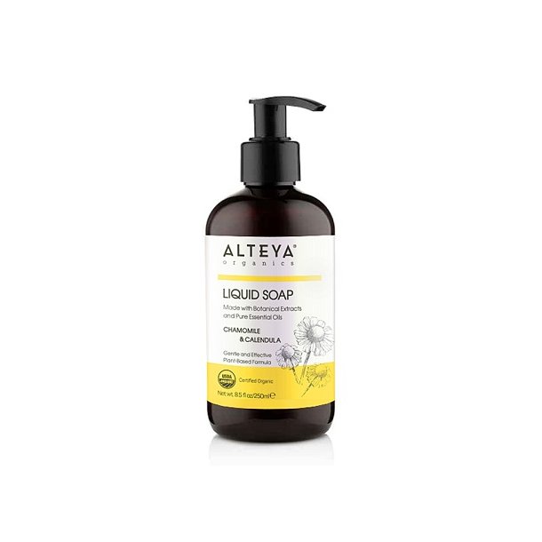 Alteya Organics - kologisk Flydende Sbe - Chamomile &amp; Calendula 250ml