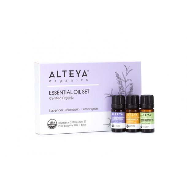 Alteya Organics - kologisk Essentiel olier Pure Indulgence Gaveske