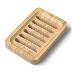 b a m b u s - Rounded Solid soap dish