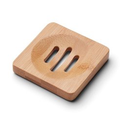 b a m b u s - Small Square Soap Tray