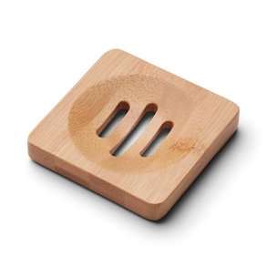 b a m b u s - Litet fyrkantigt tvlfat i bambu