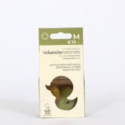 BABY POP - Anatomisk naturgummisut - 6-12m - gr�n