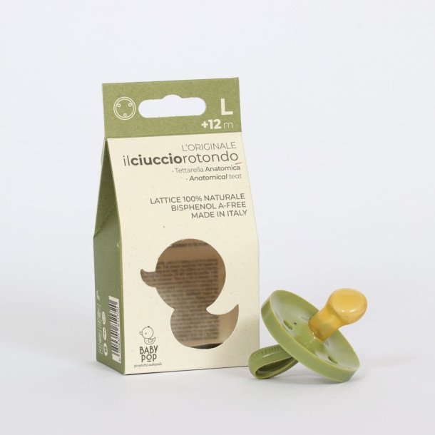 BABY POP - Anatomisk naturgummisut - +12m - gr�n