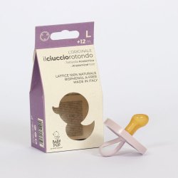 BABY POP - Anatomisch fopspeen van natuurrubber - +12m - paars