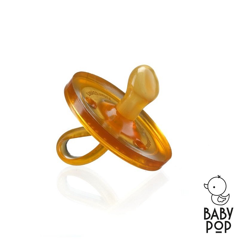 BABY POP - Anatomic natural rubber pacifier - +12m