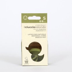 BABY POP - Anatomisk naturgummisut - 0-6m - gr�n