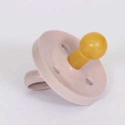 BABY POP - Ronde fopspeen van natuurrubber - 6-12m - paars