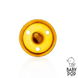 BABY POP - Round natural rubber pacifier - 6-12m