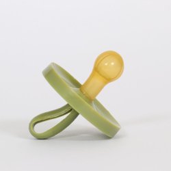 BABY POP - Rund naturgummisut - 6-12m - gr�n