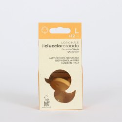 BABY POP - Rund naturgummisut - +12m - gul