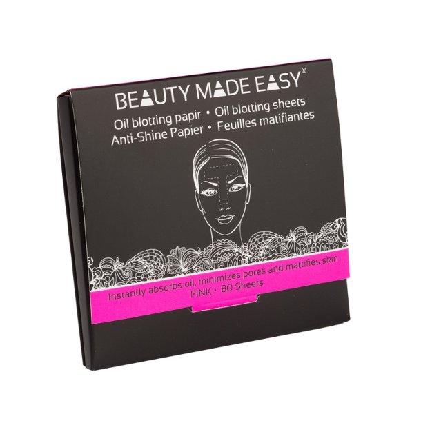 Beauty Made Easy - Anti-shine paper sheet - Pink 