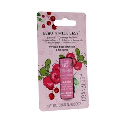Beauty Made Easy - Lip Scrub - Cranberry