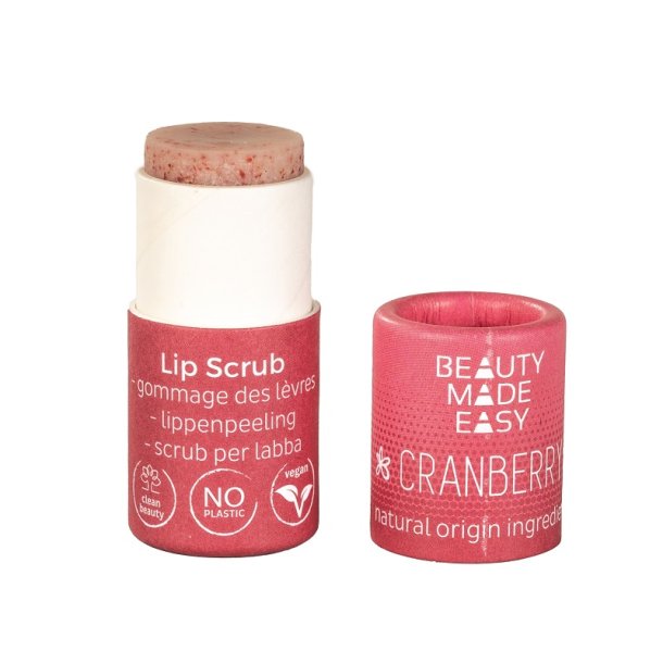 Beauty Made Easy - Lip Scrub - Cranberry