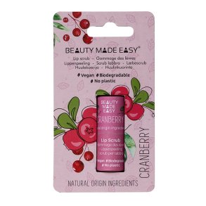 Beauty Made Easy - Lip Scrub - Cranberry