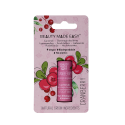 Beauty Made Easy - Lip Scrub - Cranberry