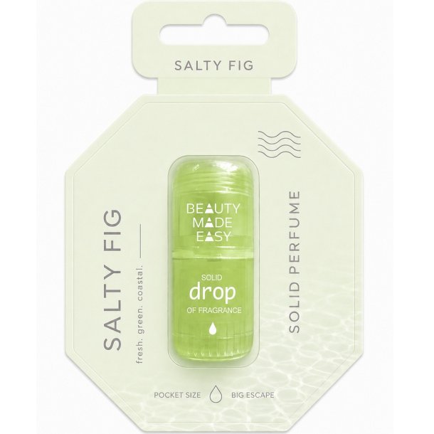 Beauty Made Easy� - Solid drop perfume - fresh green coastal - Salty Fig