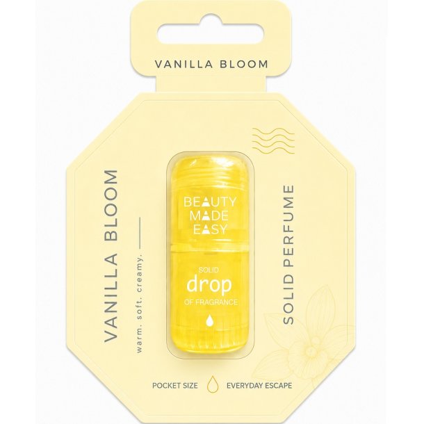 Beauty Made Easy� - Solid drop perfume - warm soft creamy - Vanilla Bloom
