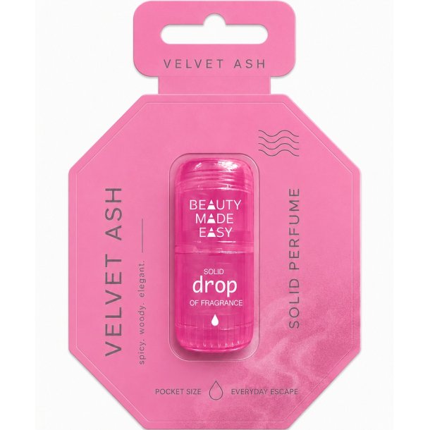 Beauty Made Easy� - Solid drop perfume - spicy wood elegant - Velvet Ash